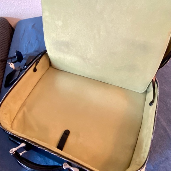 SAMSONITE “BLACK LABEL” “BAYAMO LEATHER” LAPTOP ATTACHE BAG. High quality - Picture 10 of 10